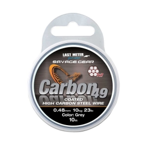 Savage Gear Staallijn Carbon49 0.7mm 23kg 10m