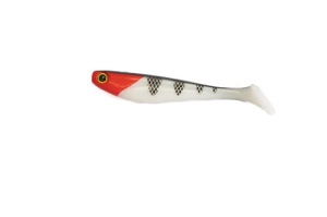 FishUP Wizzle Shad 8" #357 - Red Head 1pc