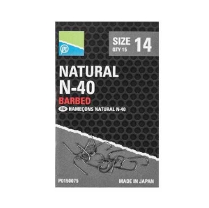 Preston Natural N-40 Hook #20