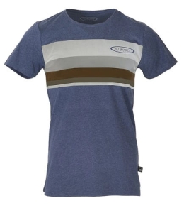 Vision STRIPE T-shirt, blauw XXL
