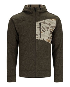 Simms CX Hoody Full Zip Dark Stone Gh Camo S