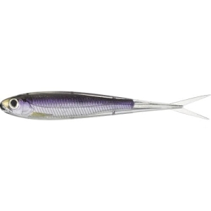 LiveTarget Minnow SoftJerk SilverPurple 9.5cm 4pc