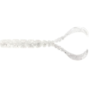 MUSTAD Aji Worm Chiki-Chiki Clear Silver Glitter 4,3 cm 12pc