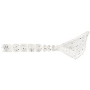 MUSTAD Aji Worm Hila-Hila Clear Silver Glitter 4,3 cm 12pc