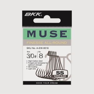 BKK Muse offsethaken maat #2 - 9pc