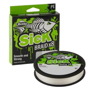Berkley X8 Sick Braid 0.14mm 150m 16.5kg White