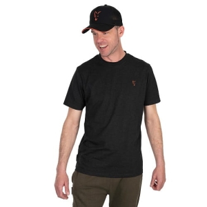 Fox Collection T Black Orange Maat.M