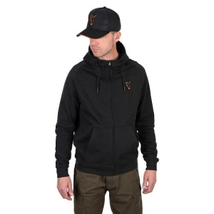 Fox Collection LW Hoodie Black Orange Maat.XXL