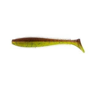 Fox Rage Spikey Shad 9cm UV Green Pumpkin 1pc
