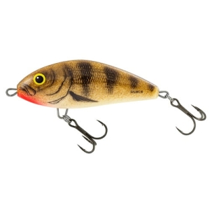 Salmo Fatso 8cm 21g Drijvend SPOTTED EMERALD PERCH