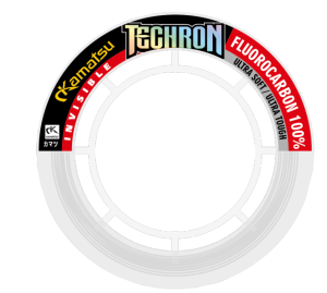 FLUOROCARBON TECHRON 100% HARD 1.02mm 10m 50.51kg