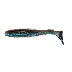 Fox Rage Spikey Shad, UV Blauw Guts 9CM 1st