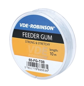 Robinson Feeder Gummi 0,80 mm 6 kg transparant