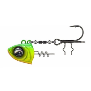 SG Monster Verticale Koppen 150g 2/0 Chartreuse