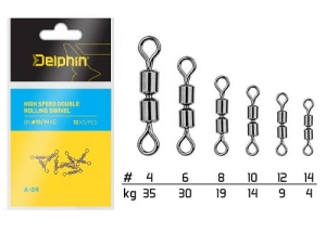 Dubbele rollende snelheidszwenk A-06 BN6 #6 30kg