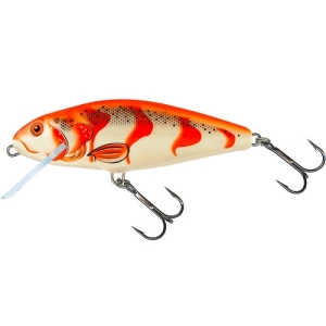 SALMO PERCH 8cm 12g Drijvend ALBINO PERCH