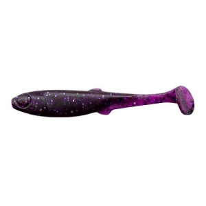 Fluky Shad 2.5"/6.5cm #02 Paarse peper - 6st.