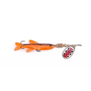 Mepps Aglia TW Mino Zilver/Rood 3/9.5g