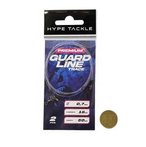 Hype Tackle Beschermlijn 0.7mm 15kg 50cm 2st