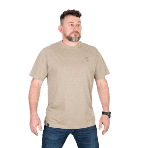 Fox Ltd Lw Khaki T-shirt met grote opdruk - M