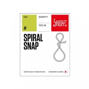 Lucky John veiligheidsspelden Spiraal Snap 7st. - #0