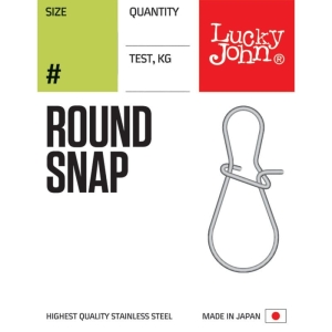 Lucky John veiligheidsspelden LJ Rond Snap 10st. - #001
