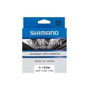 Technium Invisitec 300m 0,185m 3,3kg Grijze monofilamentlijn