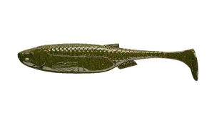 Libra Kunstaas Kraken Shad 3 032 Motorolie Groen 8st