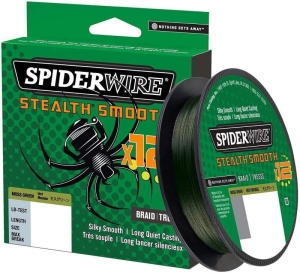 Stealth Smooth 12 150 m 0,29 mm 31,8 kg Moss Green