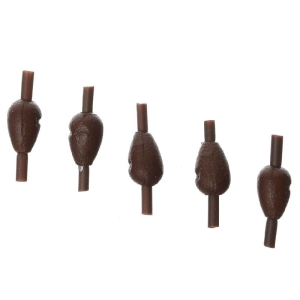 Flagman zinklood druppel bruin 1.0g 5st