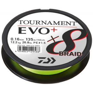DAIWA TOURNAMENT X8 BRAID EVO+ 0,08mm 270m CH
