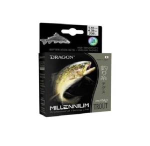 DRAGON Millennium forel monofilament lijn 150m 0,250 7,04kg