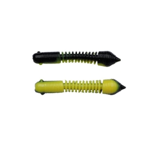 Berkley Power Pillar 55mm Zwart/Zonneschijn Geel 6s