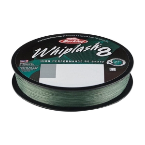 Berkley Whiplash8 gevlochten lijn EWL830008-MG WHIP8 300M 0.06 GRN