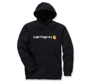 Carhartt Signature Logo Sweatshirt Zwart M