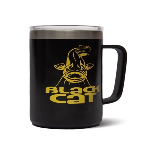 Black Cat roestvrijstalen thermische mok