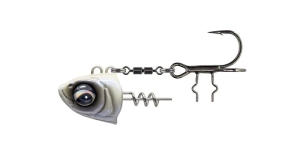 Savage Gear Vertical 60g kop #1/0 Parelwit