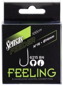 Sensas leiders 6215 BN #18 0,12mm