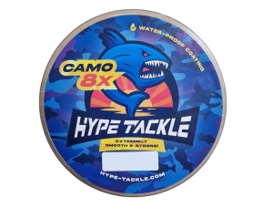 Hype Tackle WP8 Camo Blauw 0,30mm, 24kg 150m