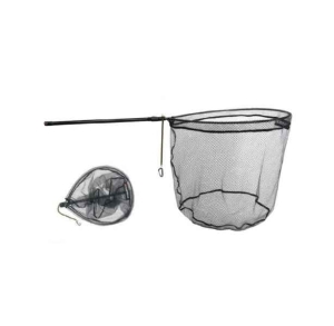 Carbon 1,65m spinning schepnet 60x50x50cm