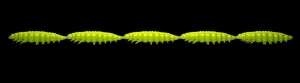 Libra kunstaas Larva Multi 027 Apple Green Chee 25st