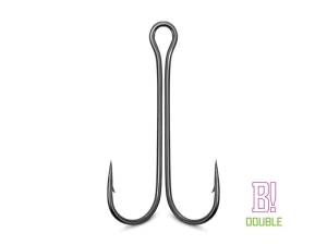 Dubbele haak Delphin B! Dubbel 8 stuks