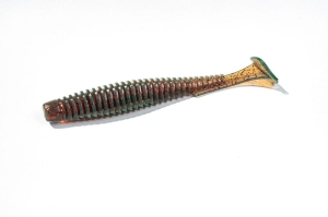 FishUP U-Shad 2" #019 Motorolie/Rood 10st