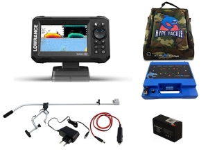 Echolood Lowrance Eagle 5 Splitshot HD SET Cover Camo