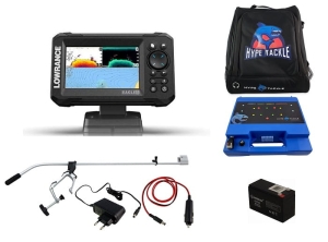 Echolood Lowrance Eagle 5 Splitshot HD SET Cover Black