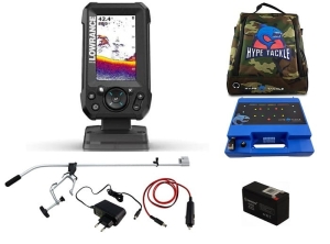 Echolood Lowrance Eagle 4x Bullet SET Cover Camo