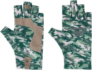 Favorite Solar Fishing-handschoenen UPF50 Groen L/XL