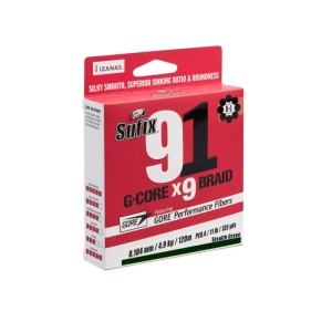 Sufix 91 Braid 0,104 mm 4,9 kg Lo-Vis Green 100 m