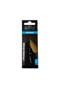 Hansen Forel Spinner 3 10g Zwart/Goud