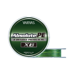 Varivas Absolute PE X8 150m #0.8 gevlochten lijn